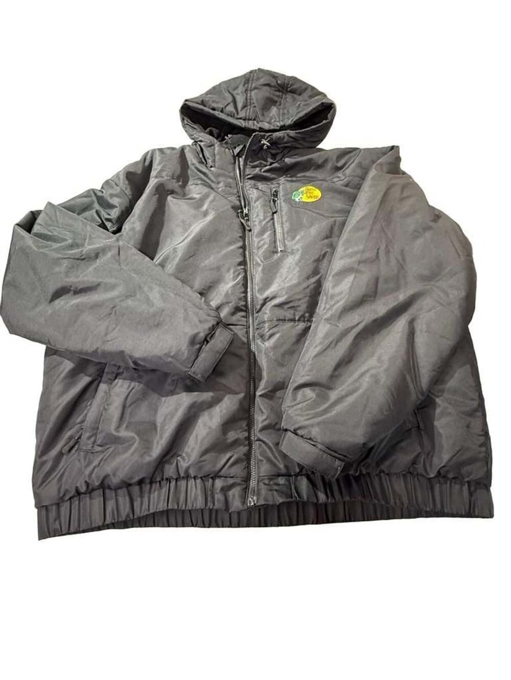 Bass Pro Shops Hooded Bomber Jacket Size 3XL Black